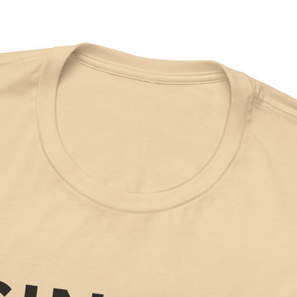 Single, But I Don’t Have to Share My Fries Shirt (Black Text)