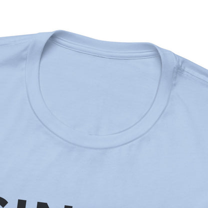 Single, But I Don’t Have to Share My Fries Shirt (Black Text)